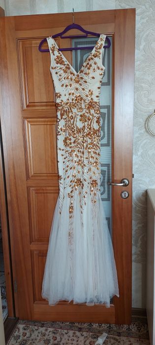 Вечернее платье. Рыбка, русалка. 40-44 размер.