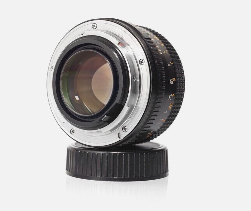 Auto Chinon Multi-Coated 50mm f/1.4 Ръчен Обектив, Резба Pentax K /PK
