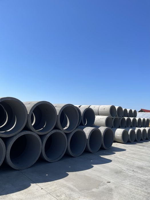 Tub beton D60, D80, D100, Capace beton