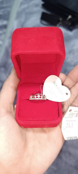 Кольцо 585 пробы.