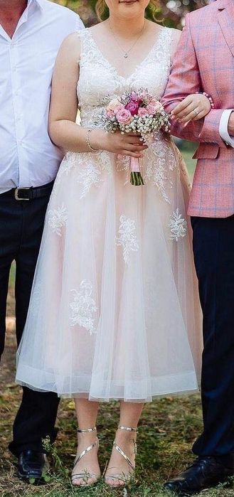 Rochie de mireasa midi