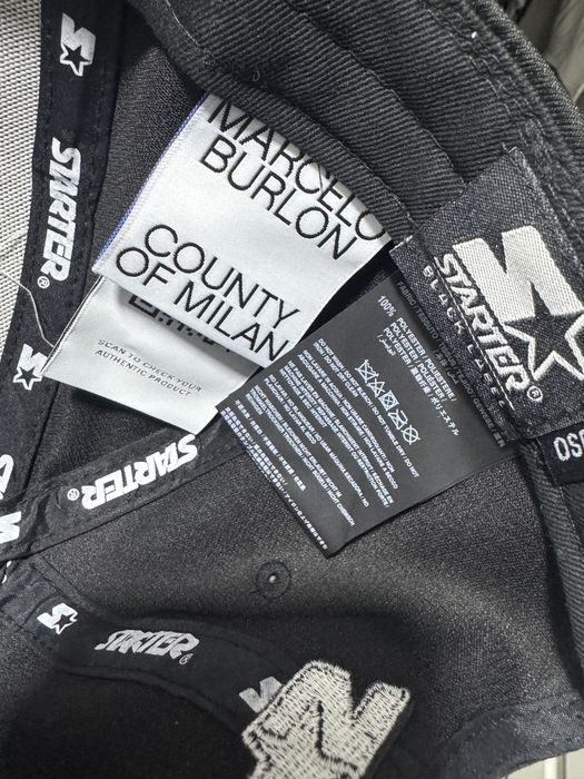 Sapca marcelo burlon oroginala