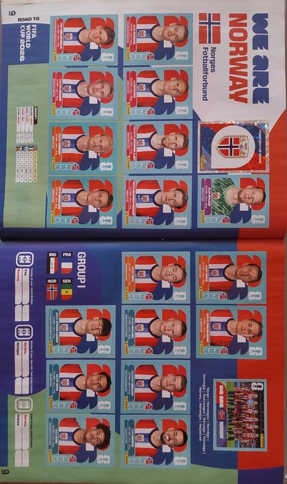 Album Panini World cup 2026 complet