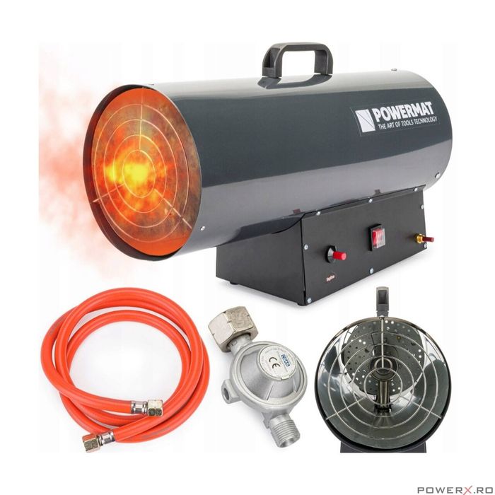 Tun pentru caldura 65KW, incalzitor industrial gaz ardere externa,