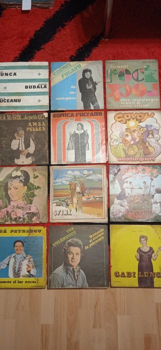 Discuri de vinil vechi