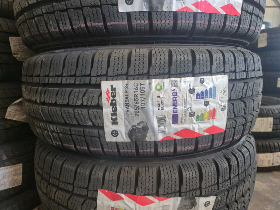 4 Anvelope M+S IARNA - 205/65/16C 107/105T - Kleber Transalp 2+ - NOU - DOT 2023 !