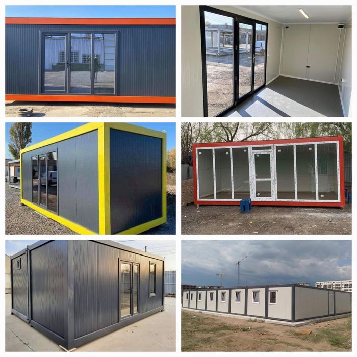 Vand Container Birou Vitrina Magazin Depozitare cafenea frizarie