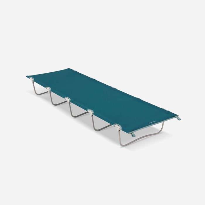 Pat camping Basic 60 cm 1 persoană - produs resigilat Decathlon