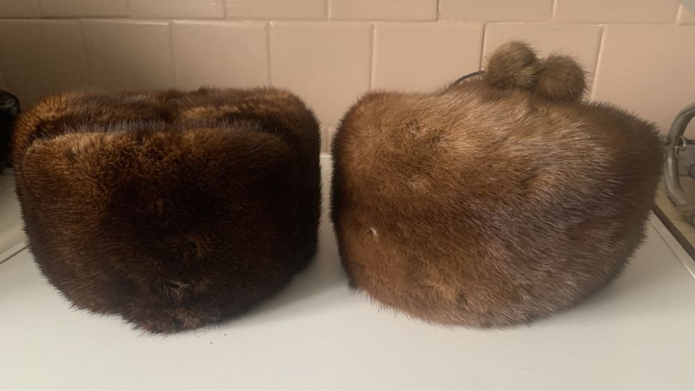 Шапки норковые