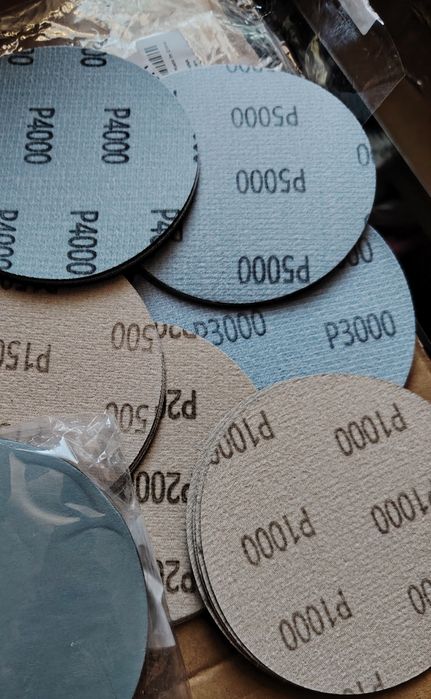 Set 28 discuri polisat granulație 1000 - 5000