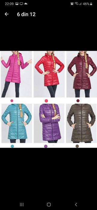 Geaca dama parka