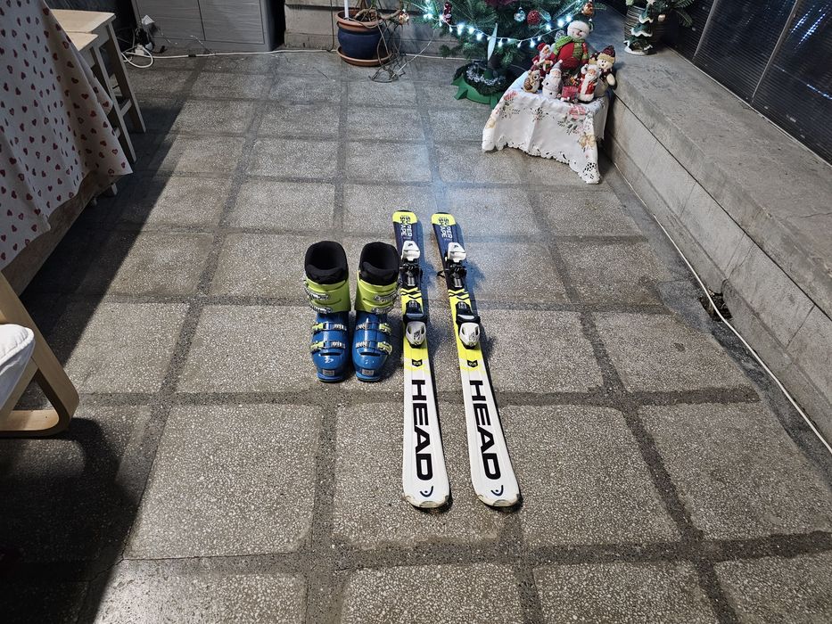 Clapari schi 39,5 stare buna,  ski Head  140 cm