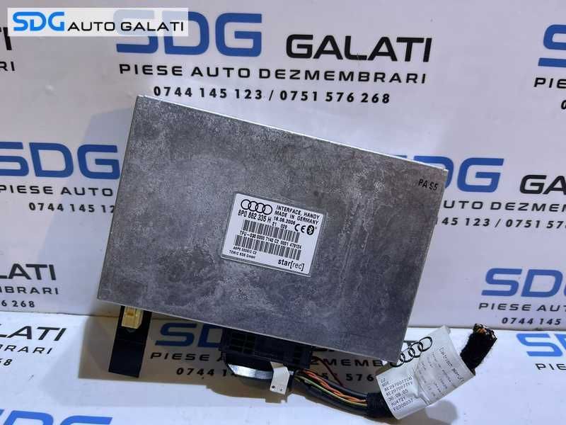 Unitate Modul Calculator Telefon Bluetooth Audi A4 B7 2005 - 2008 Cod 8P0862335H