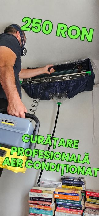 IGIENIZARE  aer conditionat, încărcare freon, service, revizie, reparatii, montaj