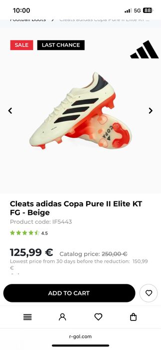 Adidas copa pure elite