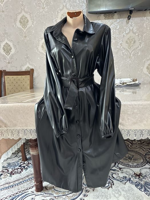 Кожанная платья суртюк