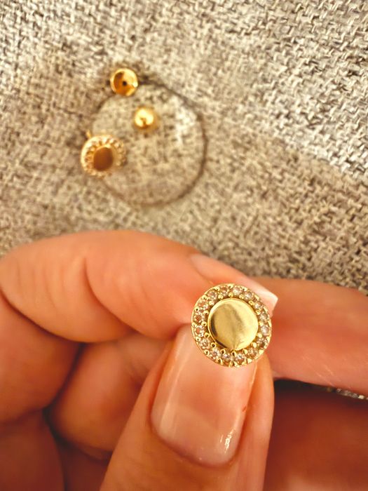 Cercei aur 14 K - cod 585