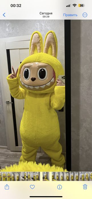 Ростовая кукла Лабубу продажа