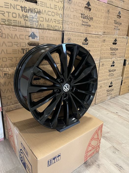 Jante R19 5x112 Stil GTI Noi VW Golf 5 6 7 8 Passat B6 B7 B8 Tiguan Touran Arteon Jetta T-Roc ID3 ID4 Skoda Octavia Superb Kodiaq Audi A3 A4 A5 A6