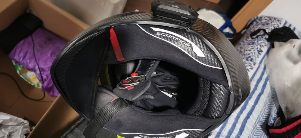 casca moto Scorpion exo 1400evo carbon air