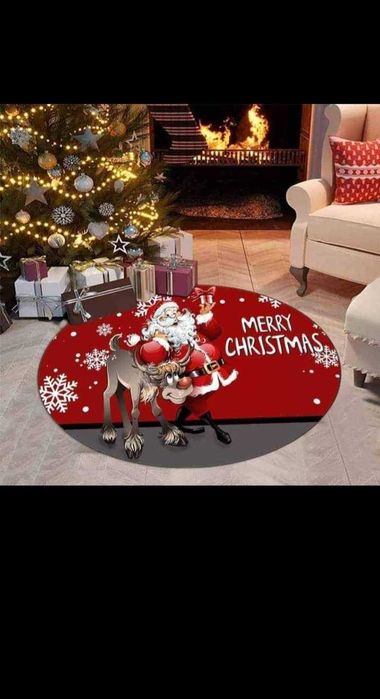 Covoare antiderapante de Craciun