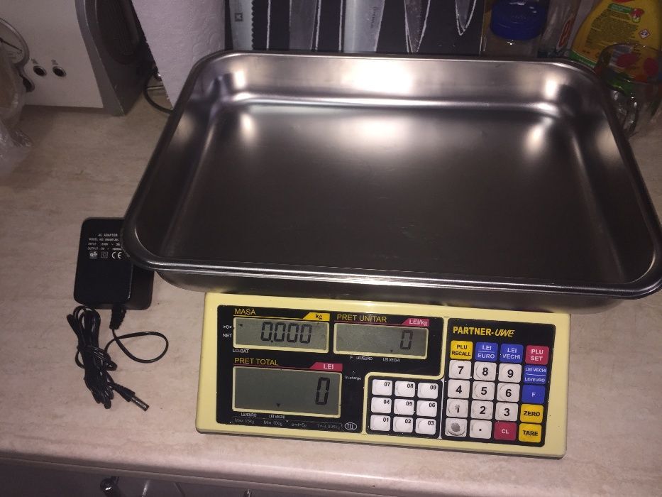 Cantar Partner OAP-15K Capacitate 15kg Afisaj LCD oap-15k