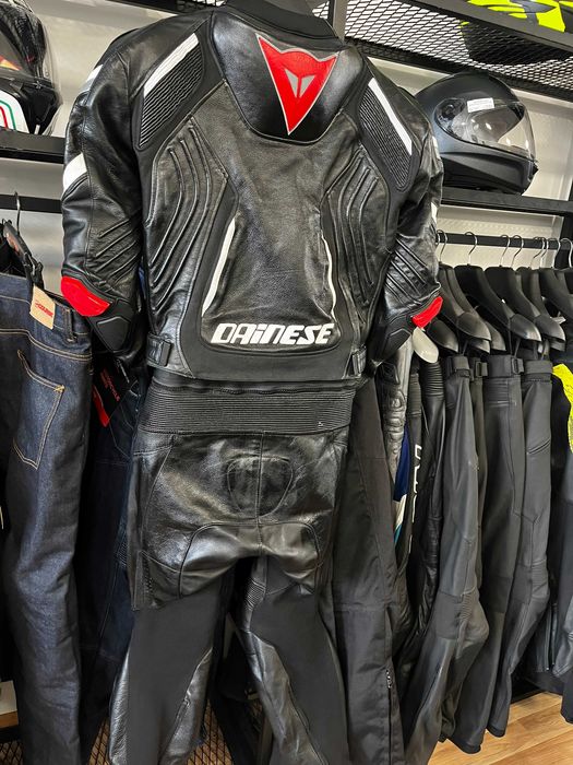 Кожен мото екип DAINESE /ARMR Racing,48 S/M ,2 части ,гърбица,протектори