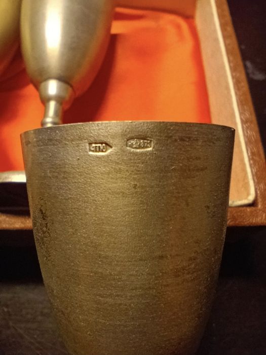 Рюмки Серебро СССР 875 проба