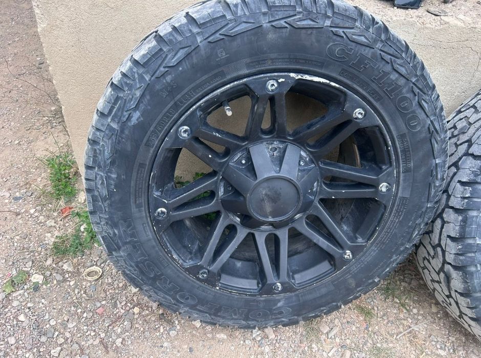 Шины с дисками для hilux и prado