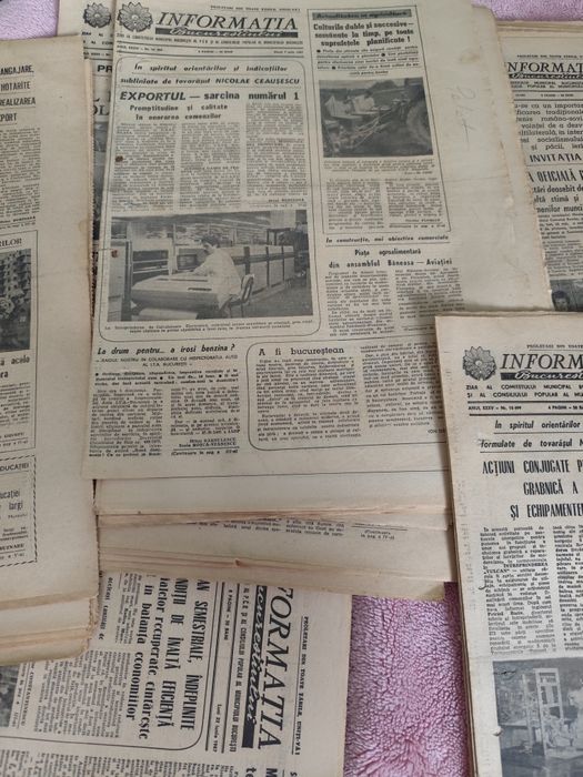 Ziare- Informatia Bucurestiului din anul 1987