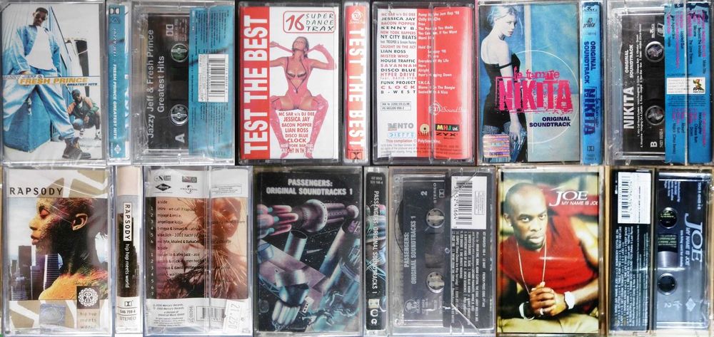 # 5 - Лицензни и оригинални аудио касети - разнообразна музика.