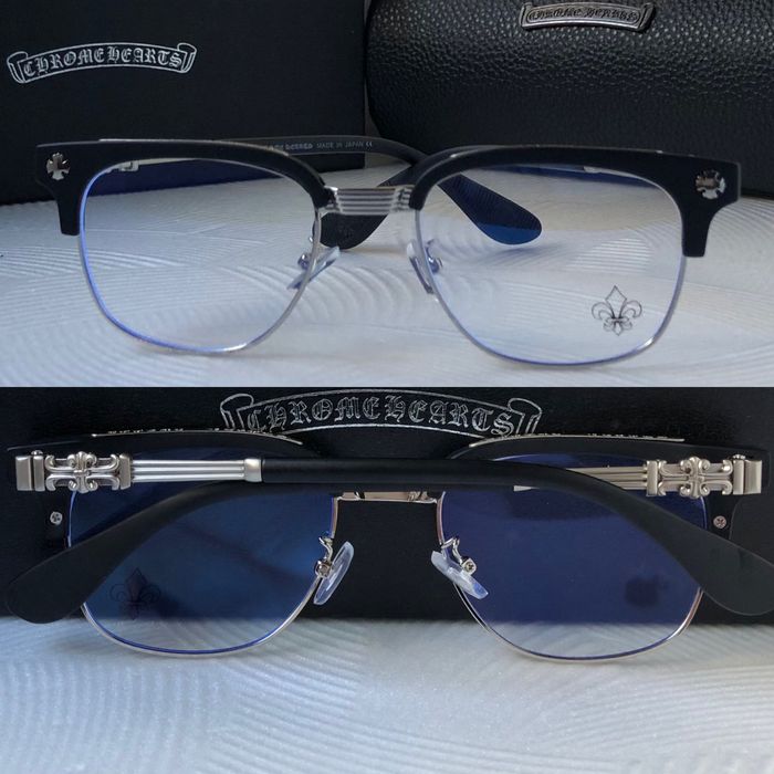 Очила за компютър Диоптрични рамки прозрачни слънчеви chrome hearts