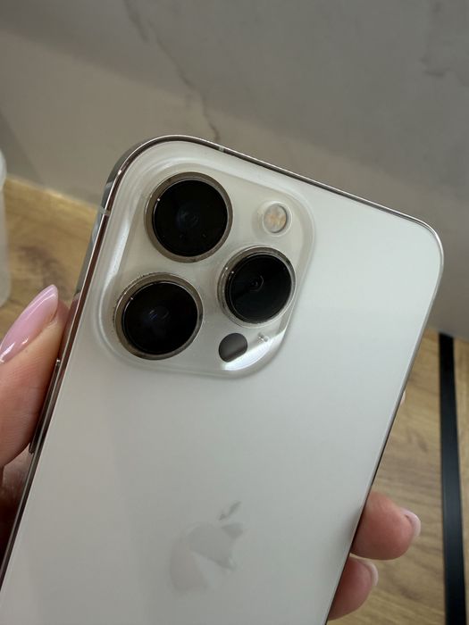 Iphone 13 PRO MAX 256GB SILVER като НОВ!!!