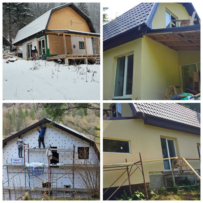 Construcții renovări tencuieli  placări gresie instalații etc...