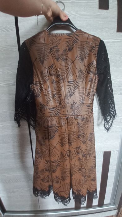 Продам платье кожаный