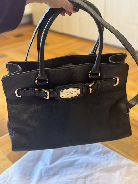 Geanta Michael Kors verde olive 100% piele