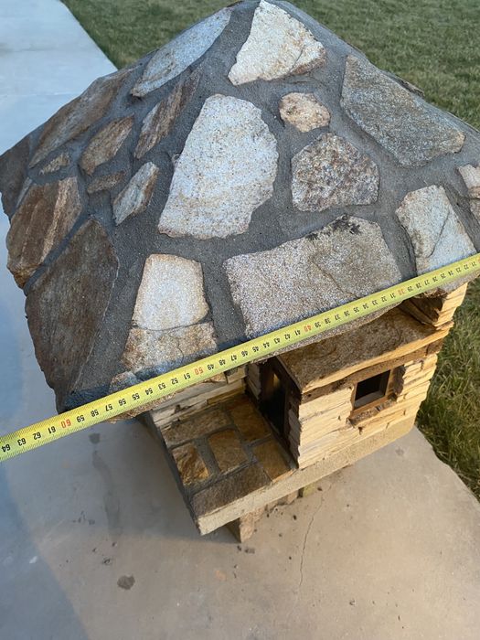 Къща макет от камък! Ръчна изработка!