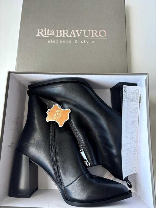 Полусапоги на каблуке (демисезон)