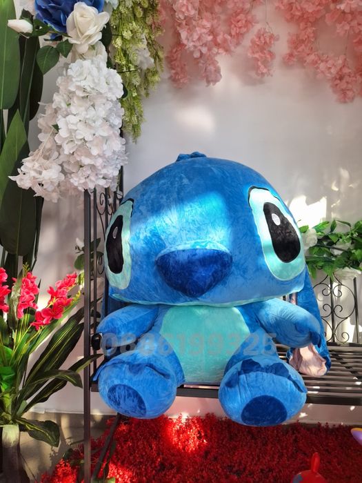 Плюшен Стич + ПОДАРЪК, Плюшена играчка Stitch, Голям Стич