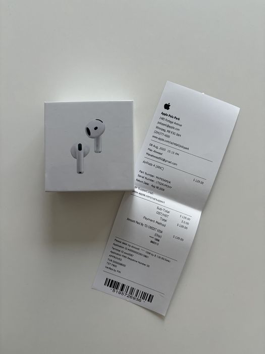 AirPods 4 (с Active Noise Cancellation)