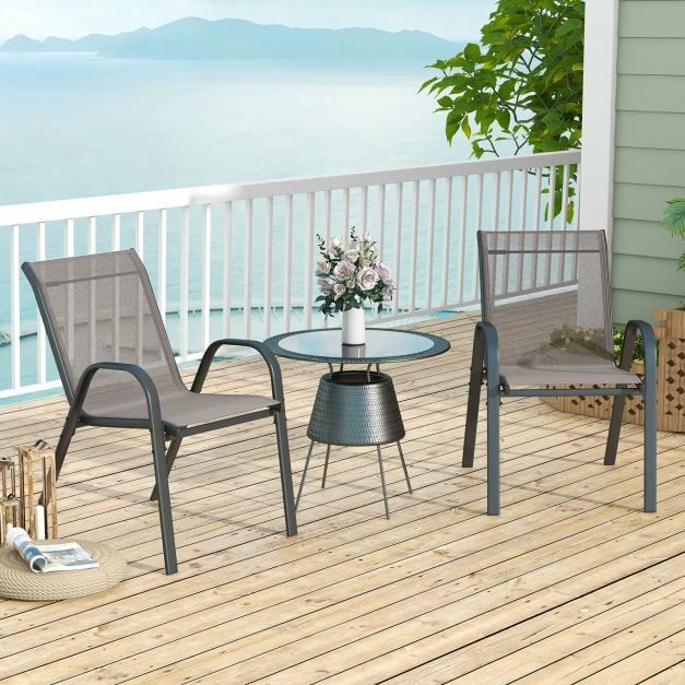 Set de 2 scaune gradina