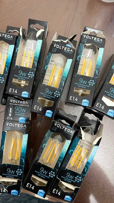 Лампочки voltega premium по 1 тыс тг
