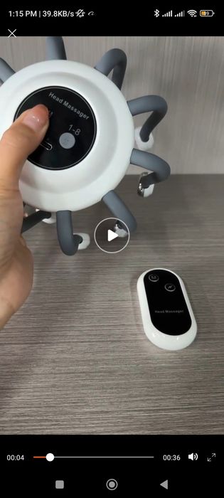 Massajor bosh uchun, массажёр для голова