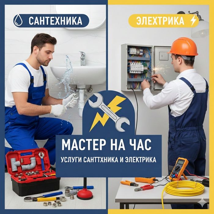 Услуги сантехники электрики