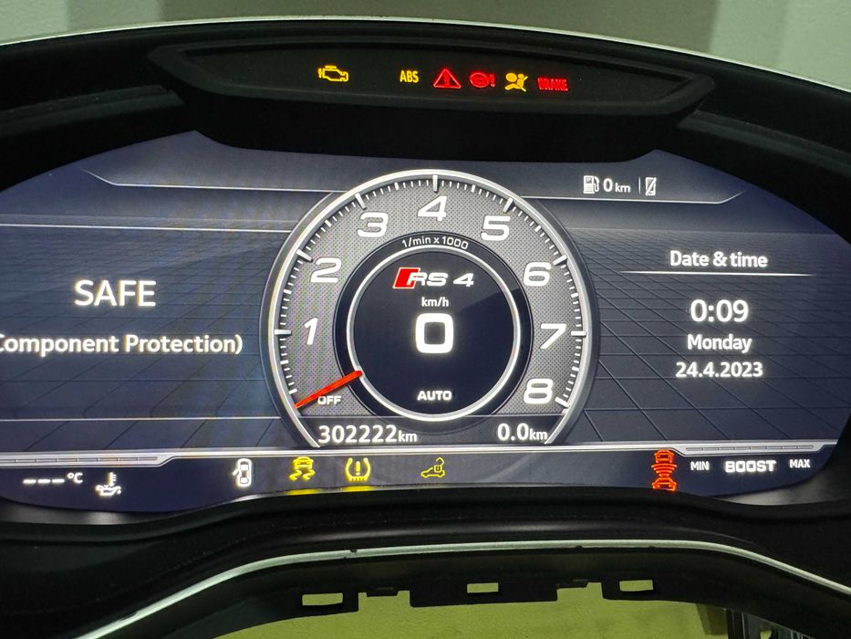 Ceasuri de bord digitale Virtual Cockpit Audi A4 A5 Q5 302000km