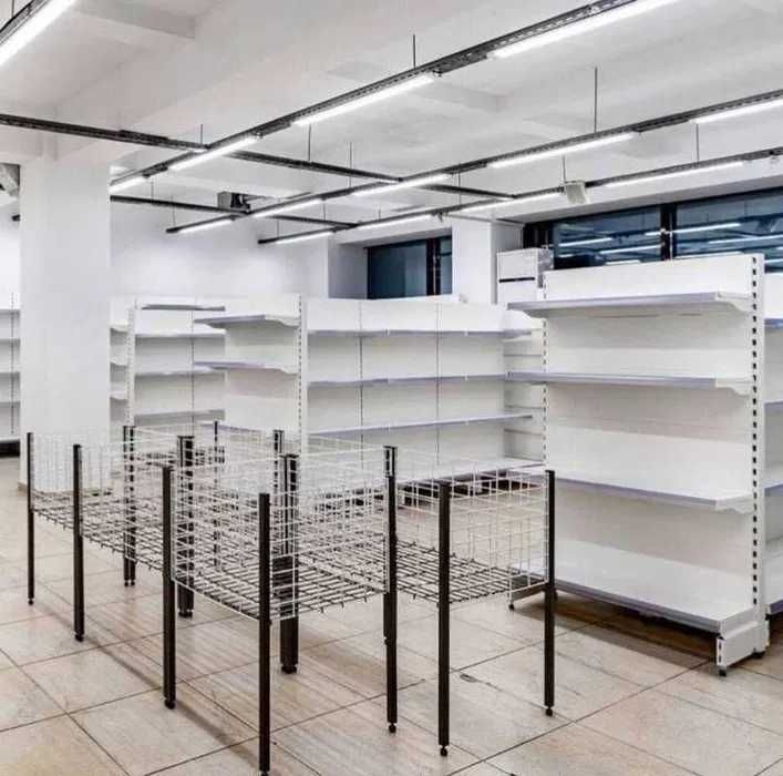 Торговое оборудование для магазина, стеллаж, прилавок витрина asto