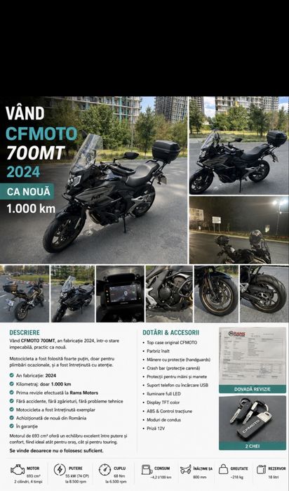 CF Moto 700MT 2024