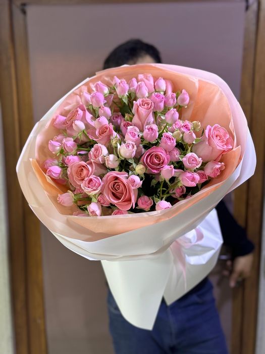 Пионы Розы Цветы Букеты Тюльпаны