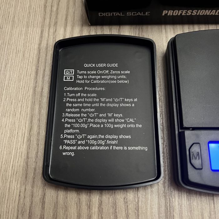 Професионална бижутерска везна 0.03g-0.500g