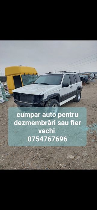 Colectam masini auto pentru fier vechi sau dezmembrări